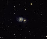M 51 - The Whirlpool Galaxy